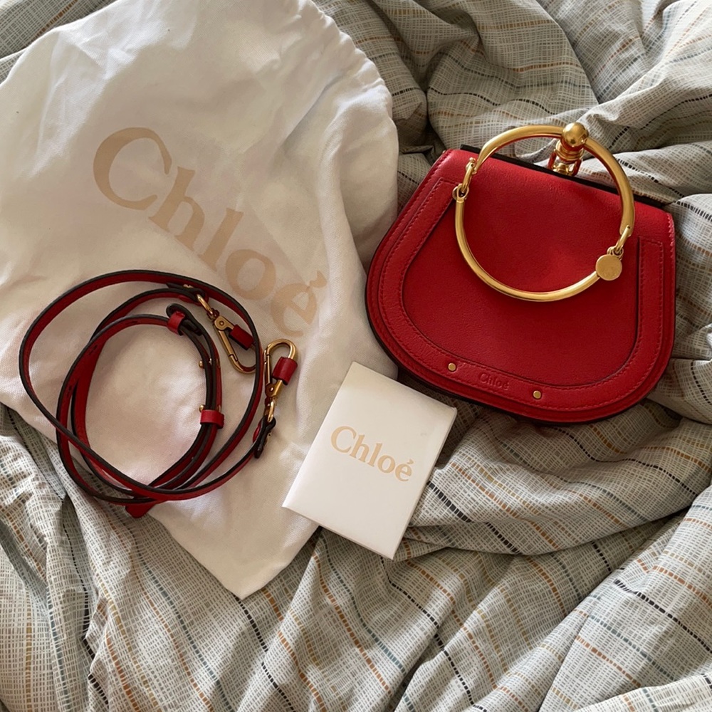 Chloe 💕 Nile crossbody leather bag - SMALL